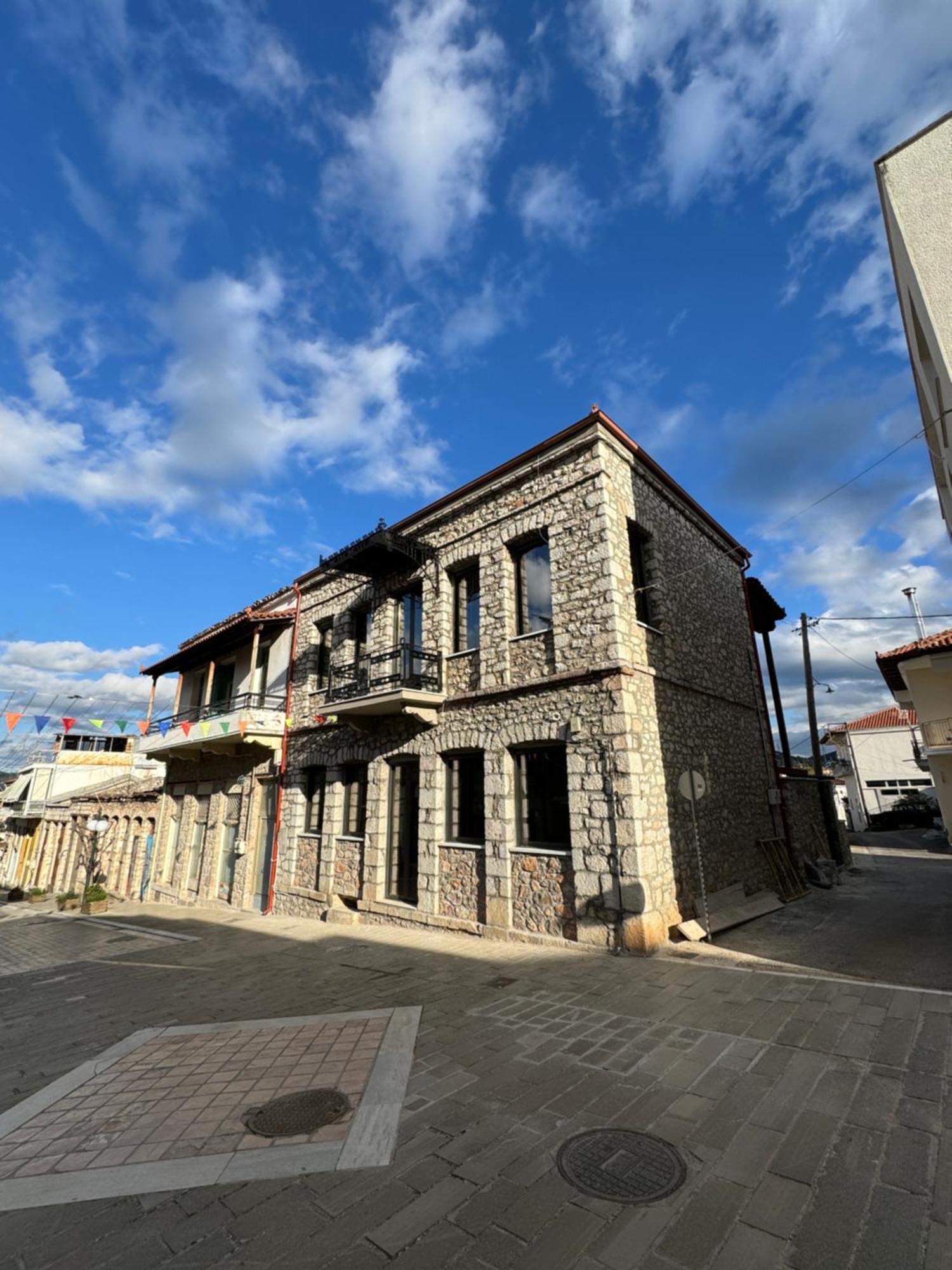 Amfikleias Earth Houses Exterior foto
