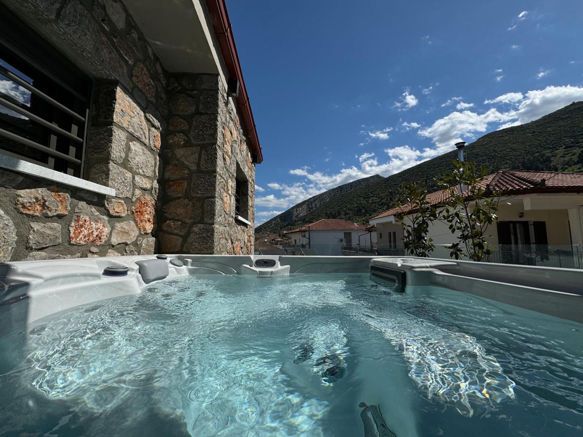 Amfikleias Earth Houses Exterior foto